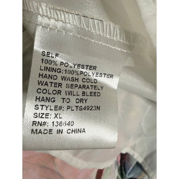 L’ atiste  Floral & Polka Dot Patchwork lined Maxi Skirt XL Feminine Cottage - Picture 9 of 11